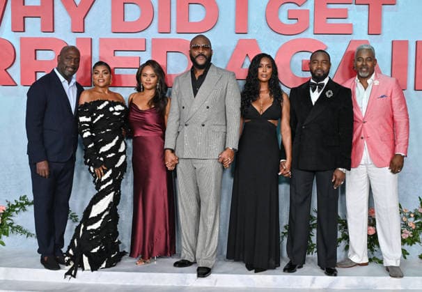 Tyler Perry™s ˜Why Did I Get Married Again?™ Premiere Richard T. Jones, Taraji P. Henson, Sharon Leal, Tyler Perry, Tasha Smith, Michael Jai White and Lamman Rucker arriving to the premiere of Tyler Perry™s ˜Why Did I Get Married Again?™ held at the Harmony Gold Theater on September 08, 2026 in Hollywood, CA. Hollywood Harmony Gold Theater California USA Copyright: xLISAxOConnorx xAFF-USA.comx