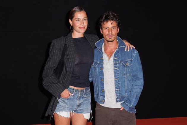 Preview of Dix pour Cent: The Movie at L Olympia; Celebrities Arrive on the Red Carpet; A Guest and Kevin Dias; 459515; September 8, 2026; France  Copyright: xSebastienxFremontx xStarfacex STAR_459515_056