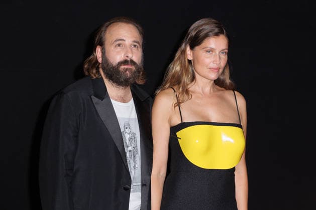 Preview of Dix pour Cent: The Movie at L Olympia; Celebrities arrive on the red carpet: Vincent Macaigne and Laetitia Casta 459515 September 8, 2026 France  Copyright: xSebastienxFremontx xStarfacex STAR_459515_106