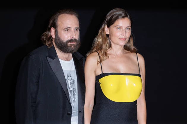 Preview of Dix pour Cent: The Movie at L Olympia; Celebrities arrive on the red carpet: Vincent Macaigne and Laetitia Casta 459515 September 8, 2026 France  Copyright: xSebastienxFremontx xStarfacex STAR_459515_108