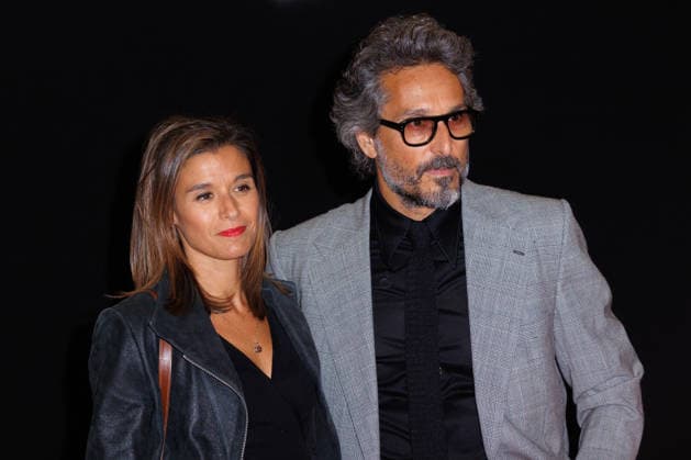 Preview of *Dix pour Cent: The Movie* at L Olympia; Celebrities Arrive on the Red Carpet: Fanny Conquy and Vincent Elbaz 459515 September 8, 2026 France  Copyright: xSebastienxFremontx xStarfacex STAR_459515_177