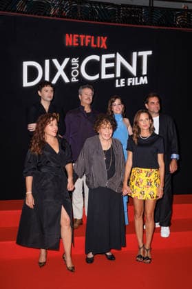 Preview of *Dix pour Cent: The Movie* at L Olympia: Celebrities arrive on the red carpet—Laure Calamy, Camille Cottin, Liliane Rovere, Gregory Montel, Fanny Sidney, Thibault de Montalembert, and Nicolas Maury 459515 September 8, 2026 France  Copyright: xSebastienxFremontx xStarfacex STAR_459515_178