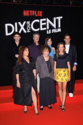 Preview of *Dix pour Cent: The Movie* at L Olympia: Celebrities arrive on the red carpet—Laure Calamy, Camille Cottin, Liliane Rovere, Gregory Montel, Fanny Sidney, Thibault de Montalembert, and Nicolas Maury 459515 September 8, 2026 France  Copyright: xSebastienxFremontx xStarfacex STAR_459515_184