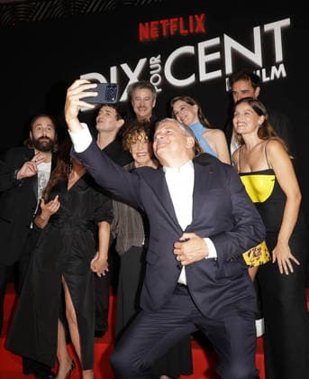 Laure Calamy, Camille Cottin, Liliane Rovere, Gregory Montel, Laetitia Casta, Fanny Sidney, Thibault de Montalembert, Nicolas Maury, Vincent Macaigne, Ted Sarandos, CEO of Netflix Preview screening of the film *Dix pour cent* at the Olympia in Paris on September 8, 2026 Coadic Guirec Bestimage Preview of the film *Dix pour cent* at the Olympia in Paris on September 8, 2026 Paris, France Copyright: xCOADICxGUIRECx xBESTIMAGExCOADICxGUIRECx xBESTIMAGEx