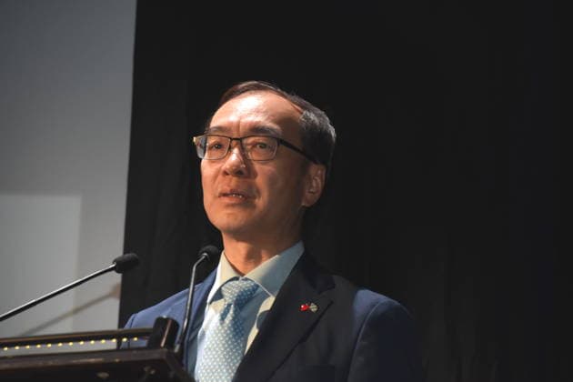 Prof. Dr. Ian-Tsing Generaldirektor Taiwan Taipeh-Vertretung Starnberg 08.09.2026 Schlossberghalle 20. Fuenf Seen Filmvestival Taiwan-Abend in Kooperation mit der Taipeh-Vertretung in der Bundesrepublik Deutschland (Büro München) statt. Dr. Ian-Tsing Generaldirektor Foto Starnberg
