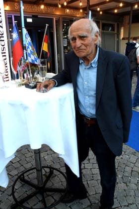 Eckart Bruchner Ev. Filmpfarrer a.D Regisseur Autor Filmemacher Starnberg 08.09.2026 Schlossberghalle 20. Fuenf Seen Filmvestival Taiwan-Abend in Kooperation mit der Taipeh-Vertretung in der Bundesrepublik Deutschland (Büro München) statt. Dr. Ian-Tsing Generaldirektor Foto Starnberg
