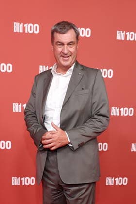 08.09.2026, Markus SödeR auf dem Roten Teppich zu BILD100 2026, Axel-Springer-Neubau, Berlin, Berlin