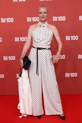 08.09.2026, Franziska Knuppe auf dem Roten Teppich zu BILD100 2026, Axel-Springer-Neubau, Berlin, Berlin