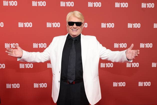 08.09.2026, Heino auf dem Roten Teppich zu BILD100 2026, Axel-Springer-Neubau, Berlin, Berlin