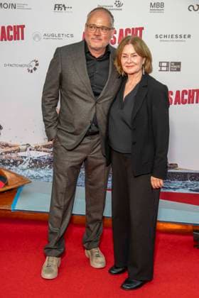 ABB ADAMSACHT- Hannu Salonen und Lina Wendel zu Gast auf dem roten Teppich bei der Berlin Premiere des Kino Films Adams Acht Im Kino Zoo Palast am 08.09.2026 in Berlin Berlin Deutschland