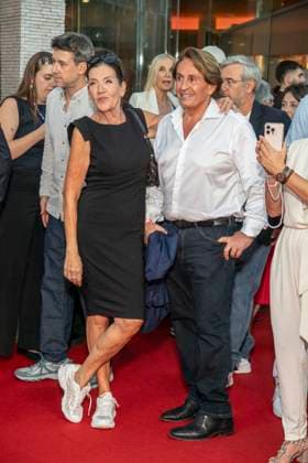 ABB ADAMSACHT- Katy Karrenbauer mit maenlicher Begleitung zu Gast auf dem roten Teppich bei der Berlin Premiere des Kino Films Adams Acht Im Kino Zoo Palast am 08.09.2026 in Berlin Berlin Deutschland