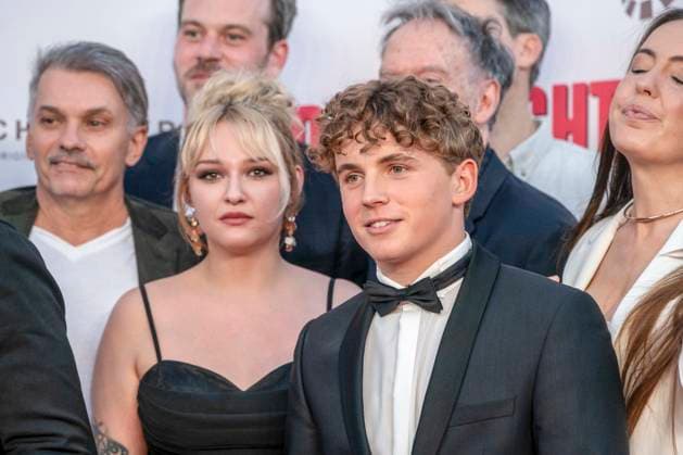 ABB ADAMSACHT- Paula Stellar Vito Wiesner zu Gast auf dem roten Teppich bei der Berlin Premiere des Kino Films Adams Acht Im Kino Zoo Palast am 08.09.2026 in Berlin Berlin Deutschland