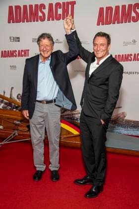 ABB ADAMSACHT- Oliver Masucci und Klaus Bittner zu Gast auf dem roten Teppich bei der Berlin Premiere des Kino Films Adams Acht Im Kino Zoo Palast am 08.09.2026 in Berlin Berlin Deutschland