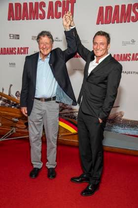 ABB ADAMSACHT- Oliver Masucci und Klaus Bittner zu Gast auf dem roten Teppich bei der Berlin Premiere des Kino Films Adams Acht Im Kino Zoo Palast am 08.09.2026 in Berlin Berlin Deutschland