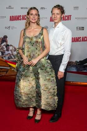 ABB ADAMSACHT- Svenja Jung und Felix Kammerer zu Gast auf dem roten Teppich bei der Berlin Premiere des Kino Films Adams Acht Im Kino Zoo Palast am 08.09.2026 in Berlin Berlin Deutschland
