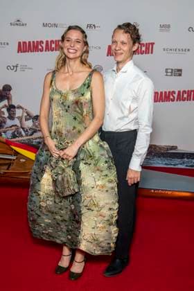 ABB ADAMSACHT- Svenja Jung und Felix Kammerer zu Gast auf dem roten Teppich bei der Berlin Premiere des Kino Films Adams Acht Im Kino Zoo Palast am 08.09.2026 in Berlin Berlin Deutschland