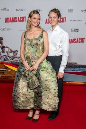 ABB ADAMSACHT- Svenja Jung und Felix Kammerer zu Gast auf dem roten Teppich bei der Berlin Premiere des Kino Films Adams Acht Im Kino Zoo Palast am 08.09.2026 in Berlin Berlin Deutschland