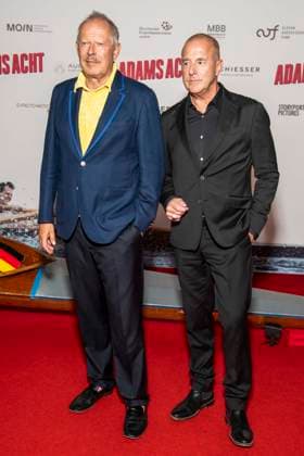 ABB ADAMSACHT- Axel Milberg und Heino Ferch zu Gast auf dem roten Teppich bei der Berlin Premiere des Kino Films Adams Acht Im Kino Zoo Palast am 08.09.2026 in Berlin Berlin Deutschland