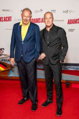 ABB ADAMSACHT- Axel Milberg und Heino Ferch zu Gast auf dem roten Teppich bei der Berlin Premiere des Kino Films Adams Acht Im Kino Zoo Palast am 08.09.2026 in Berlin Berlin Deutschland