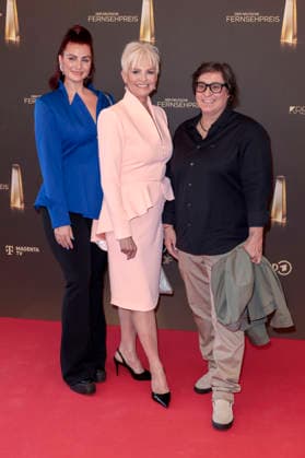 Catharina Convents, Katia Convents und Paola von Griesheim bei der Verleihung des Deutschen Fernsehpreises 2026 - Die Nacht der Kreativen in der Flora. Köln, 08.09.2026