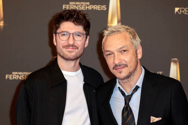 Philip Peschlow mit Gast bei der Verleihung des Deutschen Fernsehpreises 2026 - Die Nacht der Kreativen in der Flora. Köln, 08.09.2026