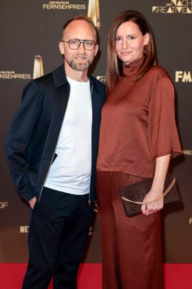 Carsten Seibt mit Begleitung bei der Verleihung des Deutschen Fernsehpreises 2026 - Die Nacht der Kreativen in der Flora. Köln, 08.09.2026