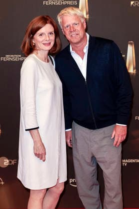 Katrin Vernau und Henrik Pabst bei der Verleihung des Deutschen Fernsehpreises 2026 - Die Nacht der Kreativen in der Flora. Köln, 08.09.2026