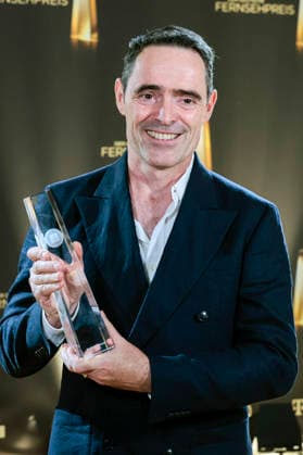 Matthias Müsse bei der Verleihung des Deutschen Fernsehpreises 2026 - Die Nacht der Kreativen in der Flora. Köln, 08.09.2026