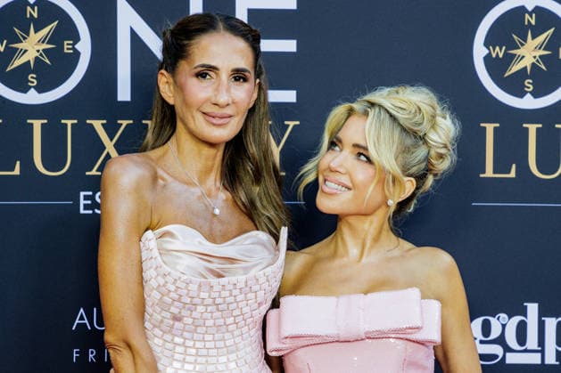 08.09.2026. Bonn. (l-r) Domenica Graci Maldonado und Sylvie Meis beim Private Summer Gathering by One Luxury in der Villa Stella Rheni in Bonn. Bonn Villa Stella Rheni Nordrhein-Westfalen Deutschland