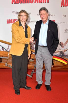 Jakob Schmölzer und Klaus Bittner bei der Premiere des Kinofilms Adams Acht im Zoo Palast. Berlin, 08.09.2026