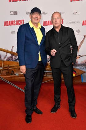 Axel Milberg und Heino Ferch bei der Premiere des Kinofilms Adams Acht im Zoo Palast. Berlin, 08.09.2026