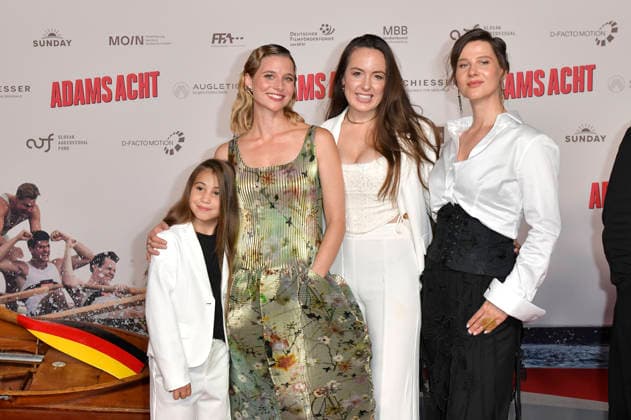 Minou Troll, Svenja Jung, Katrin Kaspar und Katrin Röver bei der Premiere des Kinofilms Adams Acht im Zoo Palast. Berlin, 08.09.2026