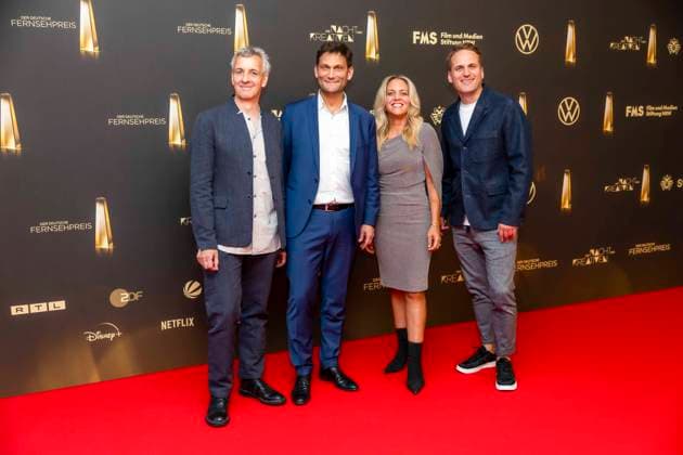 ABB KREATIVE- Dietmar Jacobs, Christian Ehring zu Gast auf dem roten Teppich bei der Gala Die Nacht der Kreativen Der Deutsche Fernsehpreis 2026 in der Flora am 08.09.2026 in Koeln NRW Deutschland