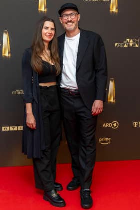 ABB KREATIVE- Marco Rottig weibliche Begleitung zu Gast auf dem roten Teppich bei der Gala Die Nacht der Kreativen Der Deutsche Fernsehpreis 2026 in der Flora am 08.09.2026 in Koeln NRW Deutschland