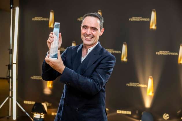 ABB KREATIVE- Preistraeger Auszeichnung für die Beste Ausstattung Fiktion geht an Matthias Muesse (Szenenbild) zu Gast bei der Gala Die Nacht der Kreativen Der Deutsche Fernsehpreis 2026 in der Flora am 08.09.2026 in Koeln NRW Deutschland