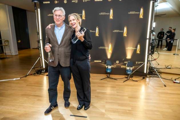 ABB KREATIVE- Preistraeger Auszeichnung für das Beste Buch Fiktion geht an Rolf Basedow, Nicole Armbruster zu Gast bei der Gala Die Nacht der Kreativen Der Deutsche Fernsehpreis 2026 in der Flora am 08.09.2026 in Koeln NRW Deutschland
