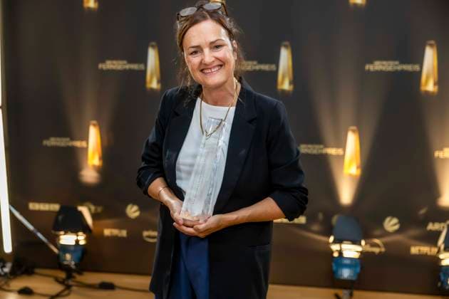 ABB KREATIVE- Preistraeger Auszeichnung für die Beste Regie Fiktion geht an Bettina Oberli zu Gast bei der Gala Die Nacht der Kreativen Der Deutsche Fernsehpreis 2026 in der Flora am 08.09.2026 in Koeln NRW Deutschland