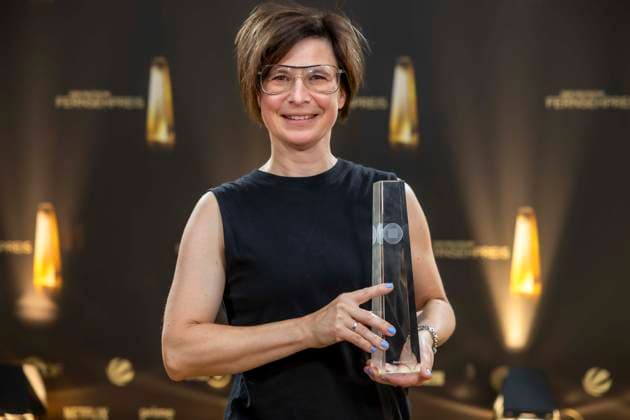 ABB KREATIVE- Preistraeger Auszeichnung für die Beste Montage Fiktion geht an Anna Nekarda zu Gast bei der Gala Die Nacht der Kreativen Der Deutsche Fernsehpreis 2026 in der Flora am 08.09.2026 in Koeln NRW Deutschland