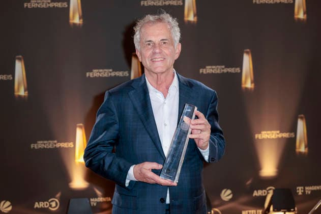 Theo Bierkens bei der Verleihung des Deutschen Fernsehpreises 2026 - Die Nacht der Kreativen in der Flora. Köln, 08.09.2026