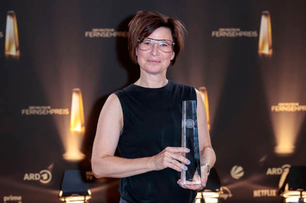 Anna Nekarda bei der Verleihung des Deutschen Fernsehpreises 2026 - Die Nacht der Kreativen in der Flora. Köln, 08.09.2026