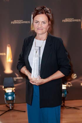Bettina Oberli bei der Verleihung des Deutschen Fernsehpreises 2026 - Die Nacht der Kreativen in der Flora. Köln, 08.09.2026