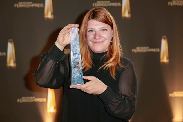 Xenja Kupin bei der Verleihung des Deutschen Fernsehpreises 2026 - Die Nacht der Kreativen in der Flora. Köln, 08.09.2026