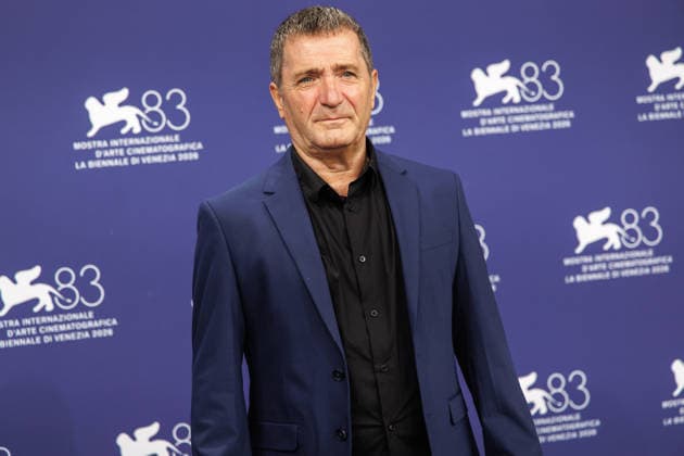 83rd Venice International Film Festival in Venice, Italy - 09 Sep 2026. French actor Jean Ruimi attends the photocall of the film La Moula during the 83rd Venice International Film Festival in Venice, Italy. Venice Italy Copyright: xMarcoxBaradax xSOPAxImagesx 20260909_PHOTOCALL LA MOULA-12