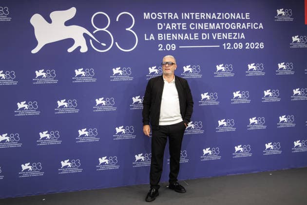 83rd Venice International Film Festival in Venice, Italy - 09 Sep 2026. French producer Mathieu Berenguer attends the photocall of the film La Moula during the 83rd Venice International Film Festival in Venice, Italy. Venice Italy Copyright: xMarcoxBaradax xSOPAxImagesx 20260909_PHOTOCALL LA MOULA-34