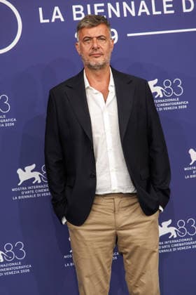 September 9, 2026, Venice, Italy: French director, producer and actor JÃ rÃ me Pierrat attends the photocall of the film La Moula during the 83rd Venice International Film Festival in Venice, Italy. Venice Italy  - ZUMAs197 20260909_aaa_s197_061 Copyright: xMarcoxBaradax