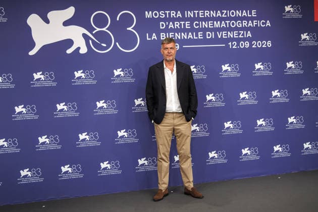 September 9, 2026, Venice, Italy: French director, producer and actor JÃ rÃ me Pierrat attends the photocall of the film La Moula during the 83rd Venice International Film Festival in Venice, Italy. Venice Italy - ZUMAs197 20260909_aaa_s197_063 Copyright: xMarcoxBaradax