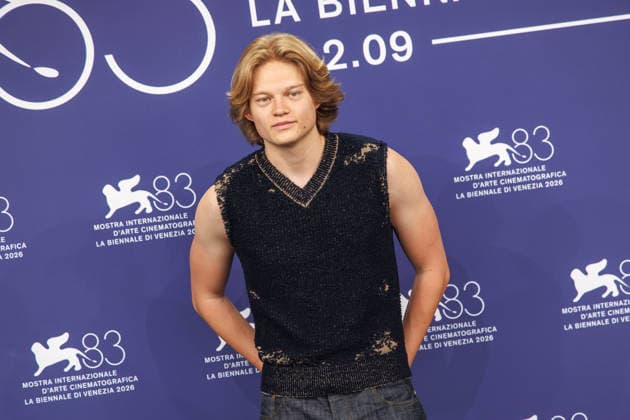 83rd Venice International Film Festival in Venice, Italy - 09 Sep 2026. Actor West Mulholland attends the photocall of the film The Color of the Sun during the 83rd Venice International Film Festival in Venice, Italy. Venice Italy Copyright: xMarcoxBaradax xSOPAxImagesx 20260909_PHOTOCALL THE COLOR OF THE SUN-26