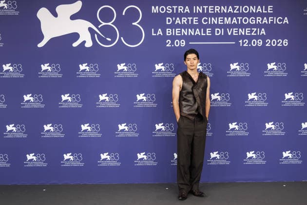 September 9, 2026, Venice, Italy: Actor Naoto Shimajiri attends the photocall of the film The Color of the Sun during the 83rd Venice International Film Festival in Venice, Italy. Venice Italy  - ZUMAs197 20260909_aaa_s197_079 Copyright: xMarcoxBaradax
