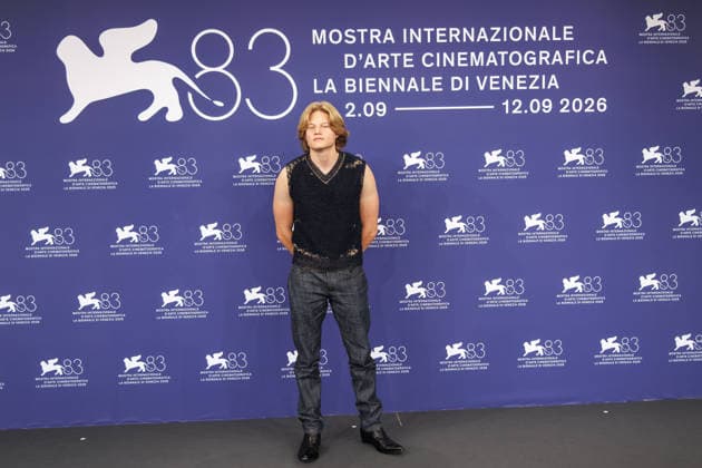 September 9, 2026, Venice, Italy: Actor West Mulholland attends the photocall of the film The Color of the Sun during the 83rd Venice International Film Festival in Venice, Italy. Venice Italy  - ZUMAs197 20260909_aaa_s197_084 Copyright: xMarcoxBaradax