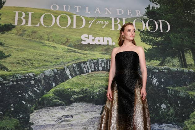 September 9, 2026: HARRIET SLATER attends the Sydney Premiere of Outlander: Blood of my Blood at Hoyts Entertainment Quarter on September 09, 2026 in Sydney, NSW Australia  - ZUMAa155 20260909_aaa_a155_008 Copyright: xChristopherxKhouryx